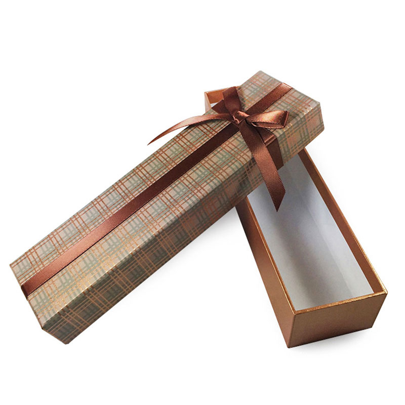 Factory Price Fancy Paper with Lid Packaging Necklace Gift Box