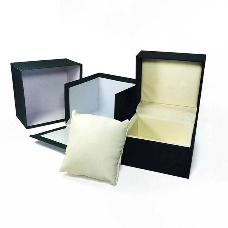 Custom with Hinge Travel Men Private Label Paper Luxury Watch Box