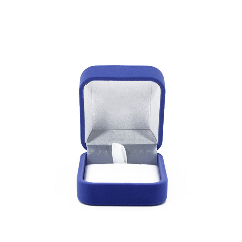 Elegant High Quality with Hinge Square Shape Velvet Bracelet Box