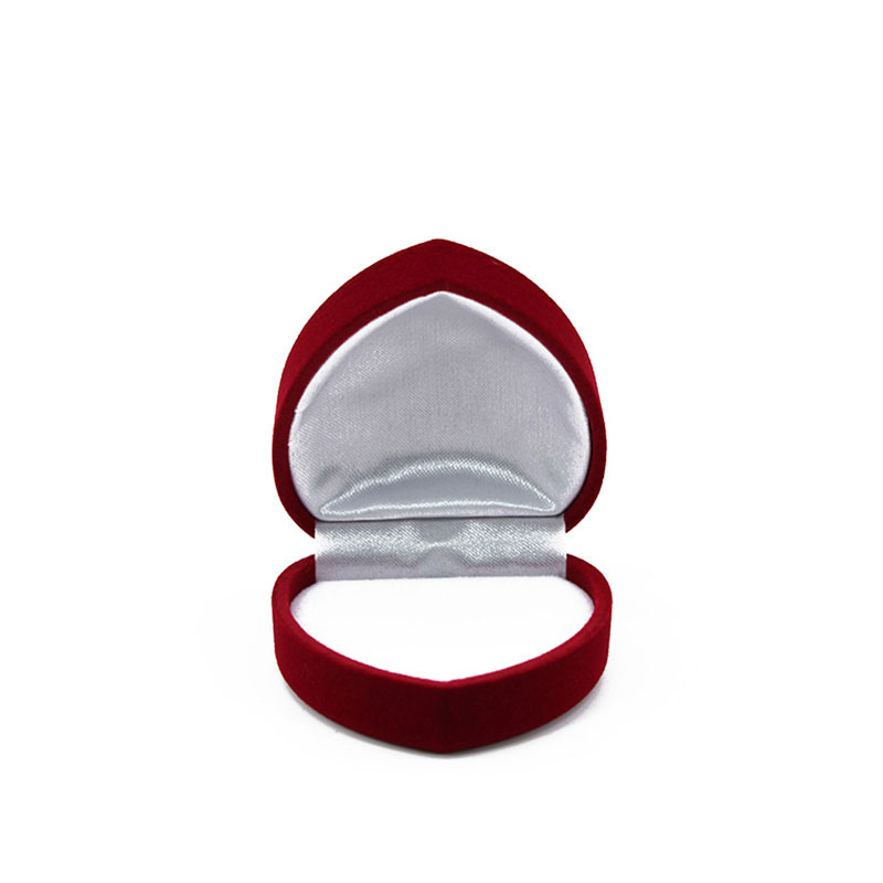 Excellent Heart Shape with Hinge Romance Wedding Ring Box