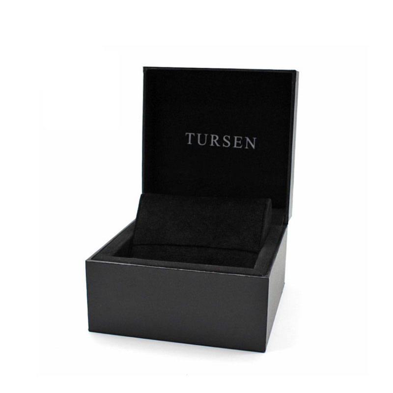 Wholesale Custom Design Logo Black Travel Watch Gift Box