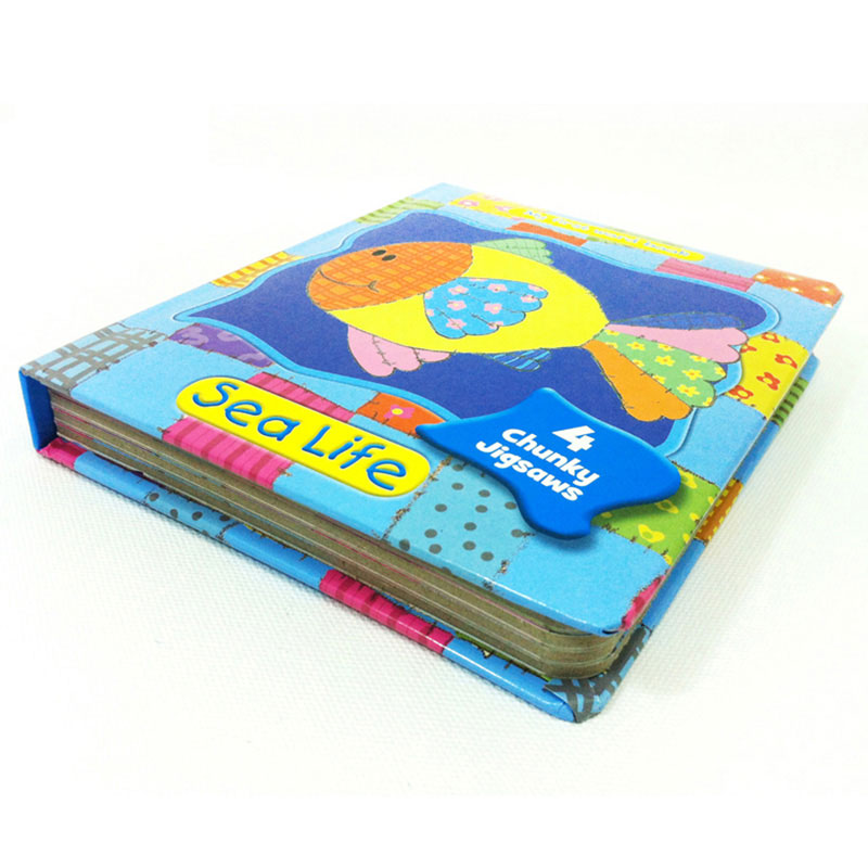 High Quality Cardboard English Story Children Coloring Book Printing