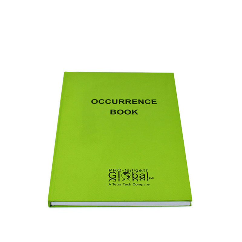 Personalized with Logo Hardcover Excise Eco Notebook Printing