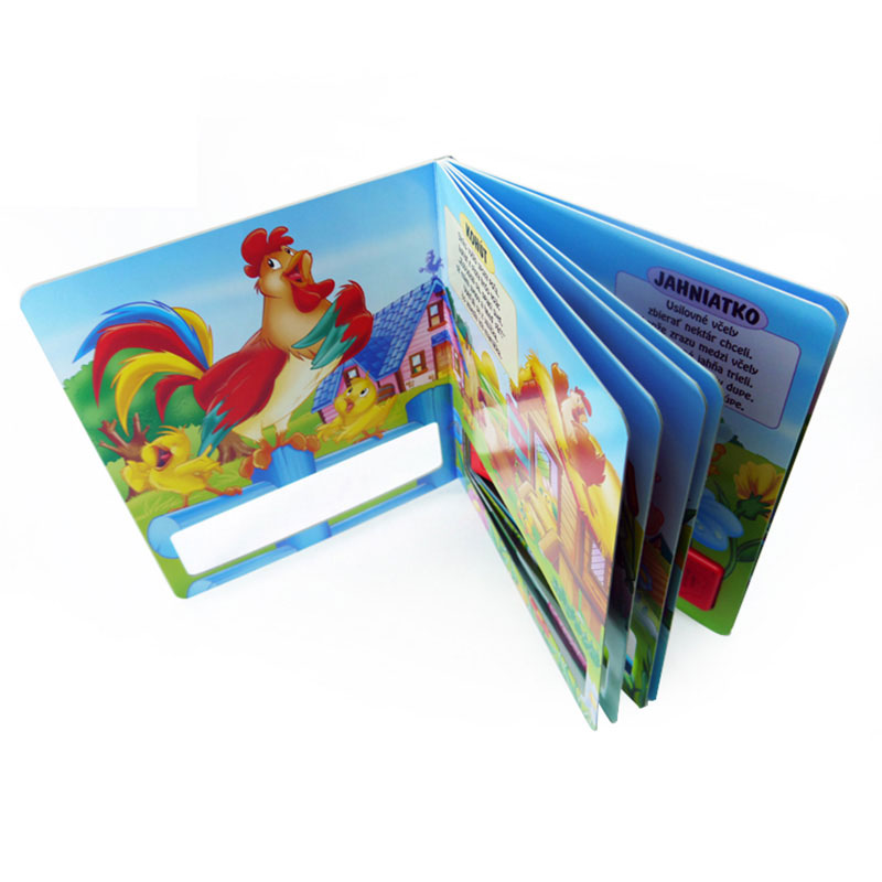 China Factory Paper Printing First Year Memory Baby Sound Book