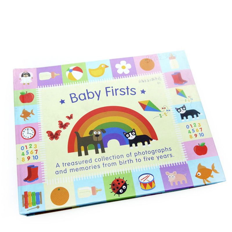 Customized Printing Services Shower Hardcover English Baby Bath Book