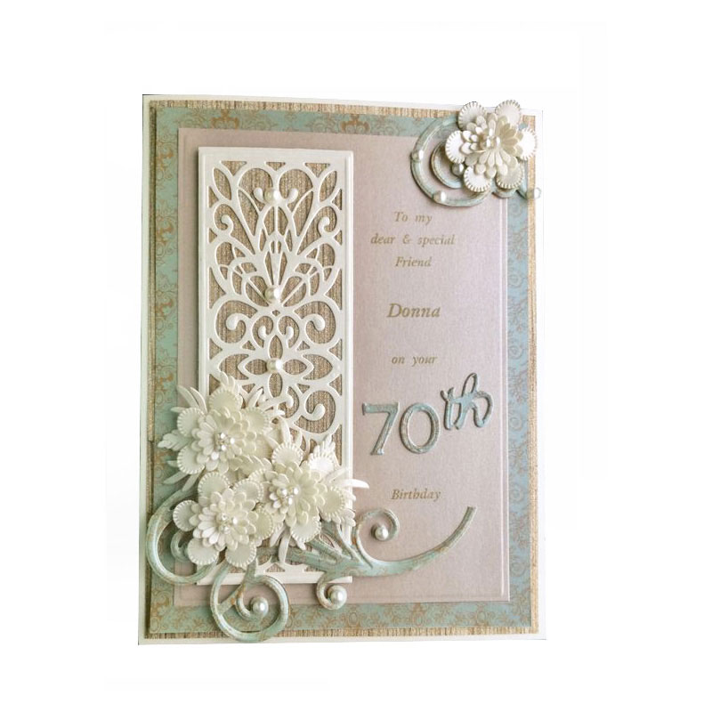 Custom High Quality Fashion Paper Wedding Greeting Card Printing