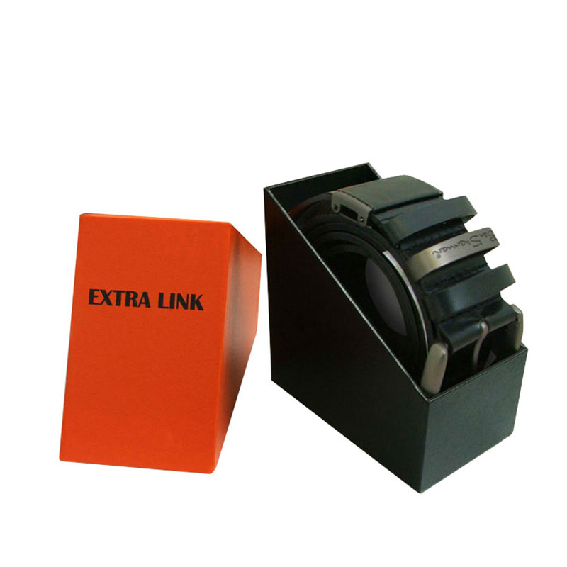 Luxury Custom Logo Single Paper Men Wallet Belt Buckle Box