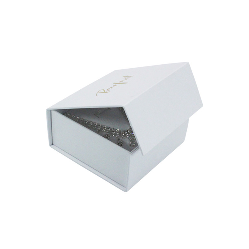 White Private Label Jewellery Gift Box For Necklace Box