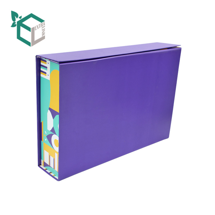 Custom Design Large Cardboard Magnetic Foldable Storage Gift Box Details List