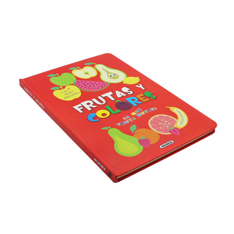 Cardboard Colour Printing Services Hardcover Story Children Book