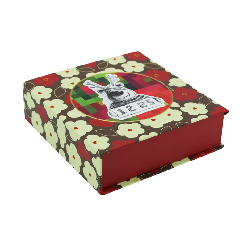 Wholesale Paper Decoration Merry Christmas Candy Present Gift Box