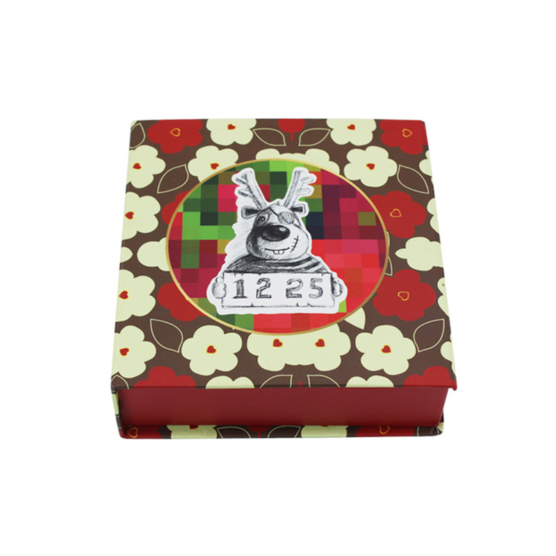 Wholesale Paper Decoration Merry Christmas Candy Present Gift Box
