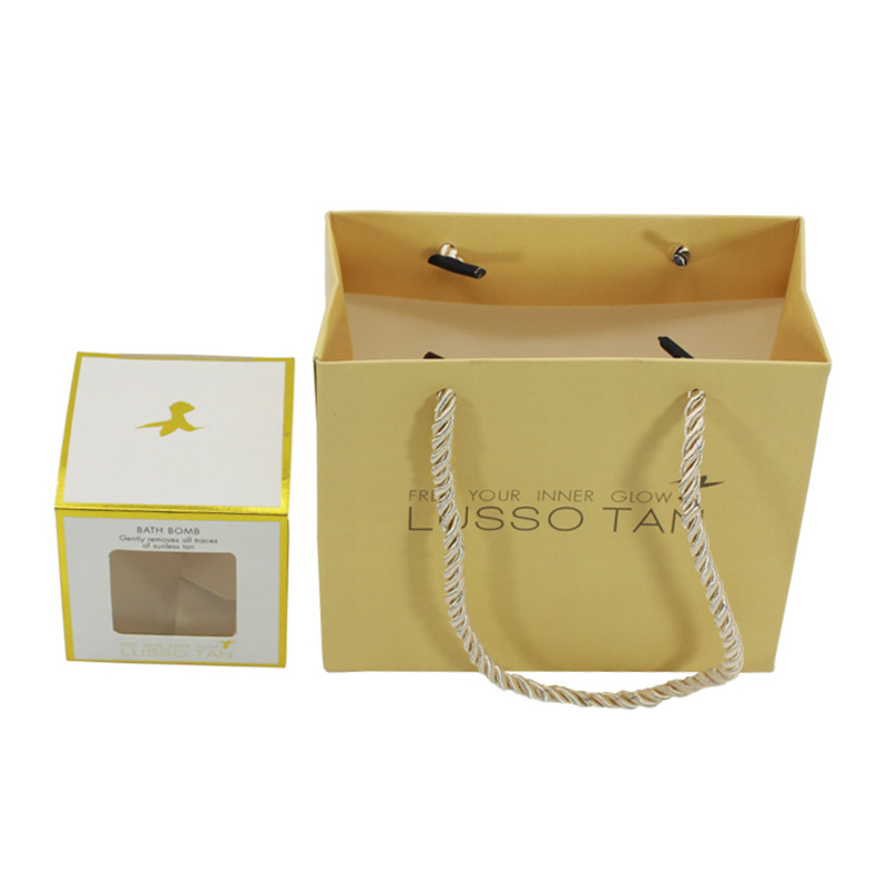 Paper Empty Soft Cosmetic Face Cream Skincare Packaging Box