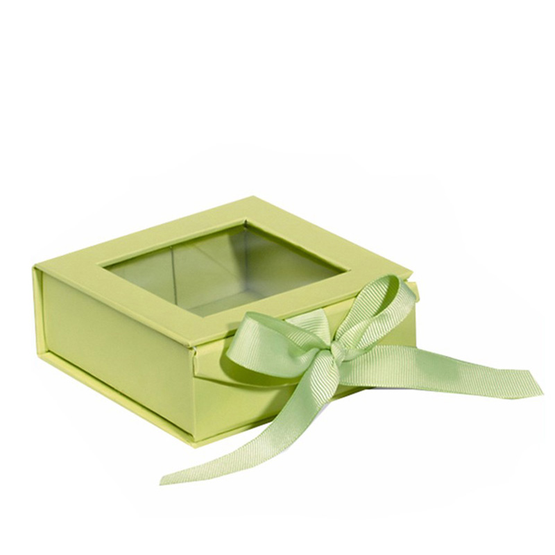 Custom Luxury With Ribbon Jewelry Gift Packaging Box