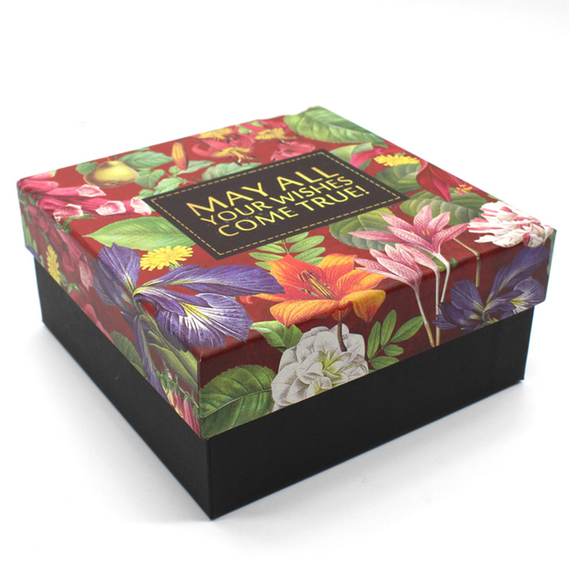 Accept Custom Thanksgiving Packaging Paper Cosmetic Gift Box