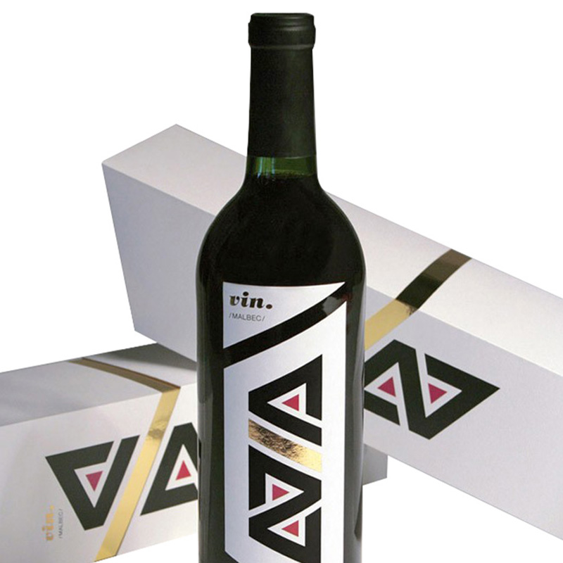 Custom Paper Single Premium Bottle Wine Packaging Box