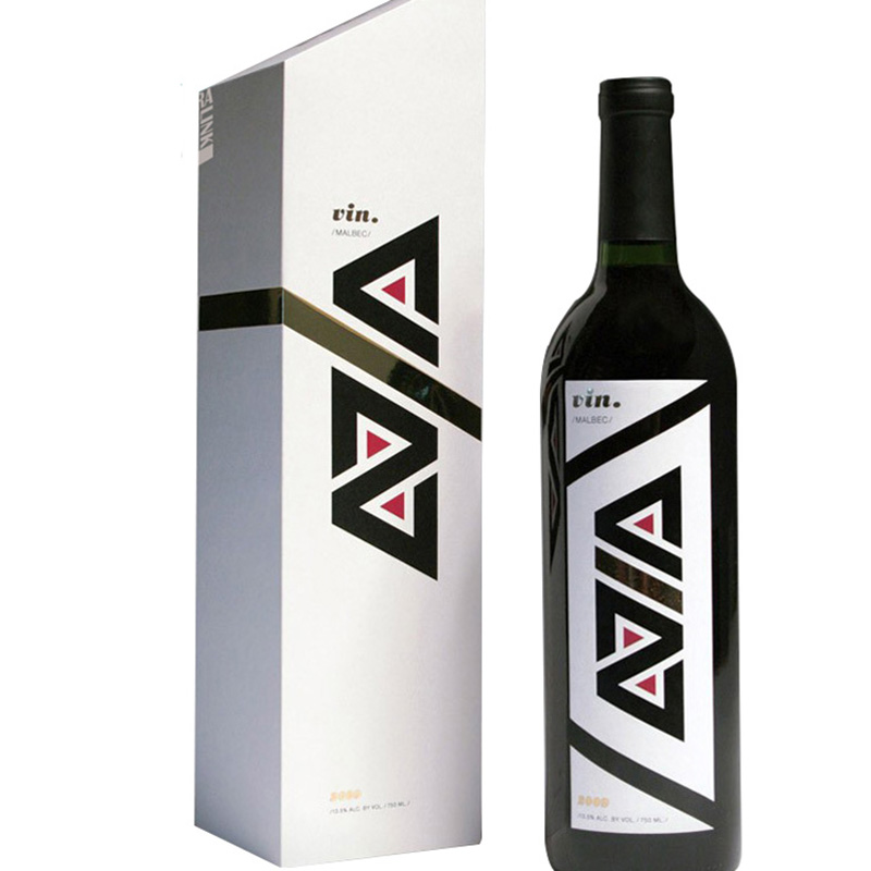 Custom Paper Single Premium Bottle Wine Packaging Box