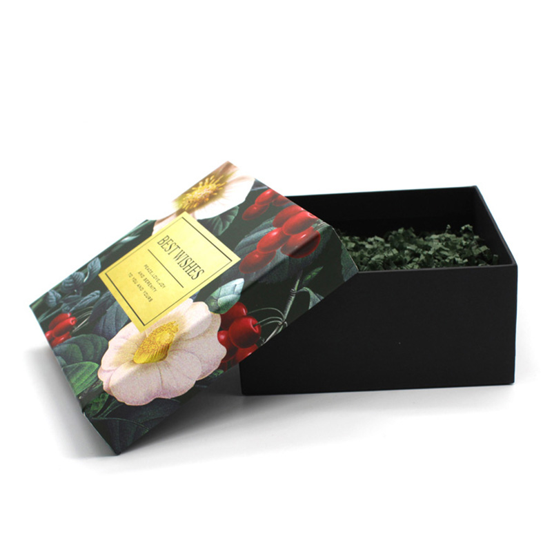 Luxury Customized Hard Paper Beautiful Square Gift Box Packaging
