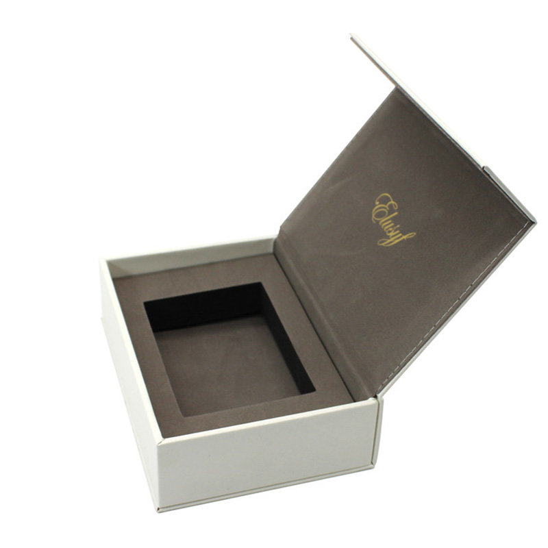 Luxury Magnet Cardboard Leather Gift Wallets Packaging Box
