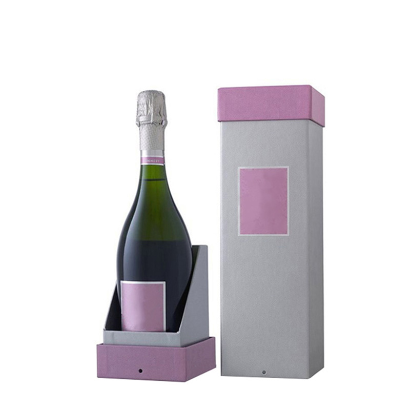Luxury Shipping Cardboard Champagne Wine Glasses Packaging Box