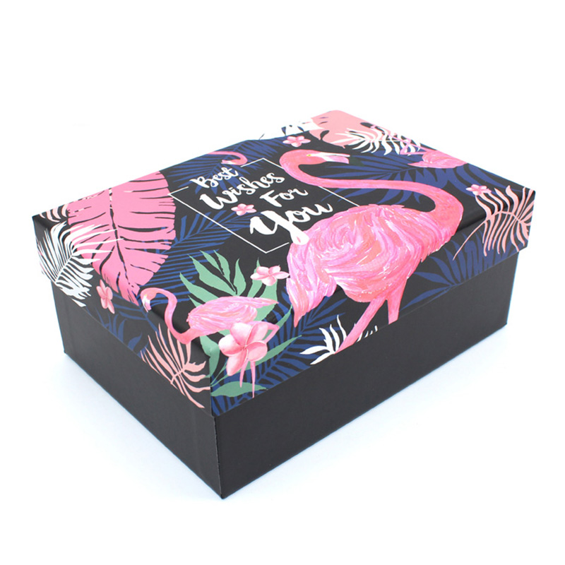 Luxury With Lid Thanksgiving Paper Printed Empty Cosmetic Packaging Box