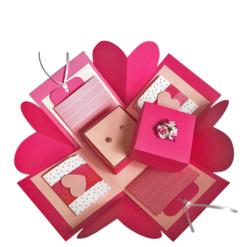 For Birthday Love Surprised Explosion Gift Packaging Box