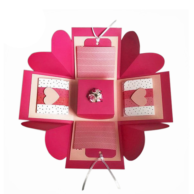 For Birthday Love Surprised Explosion Gift Packaging Box