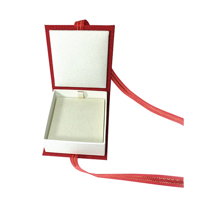 Cheap Custom Logo With Sponge Ribbon Small Jewelry Box