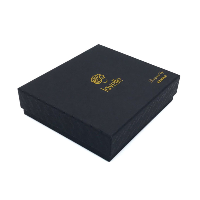 Custom Valentine's Day Gift Black Pearl Necklace Packaging Box