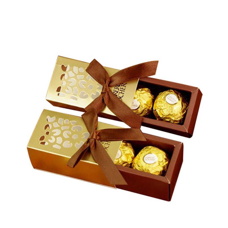 Drawer Fancy Paper Valentine's Day Chocolate Packaging Box
