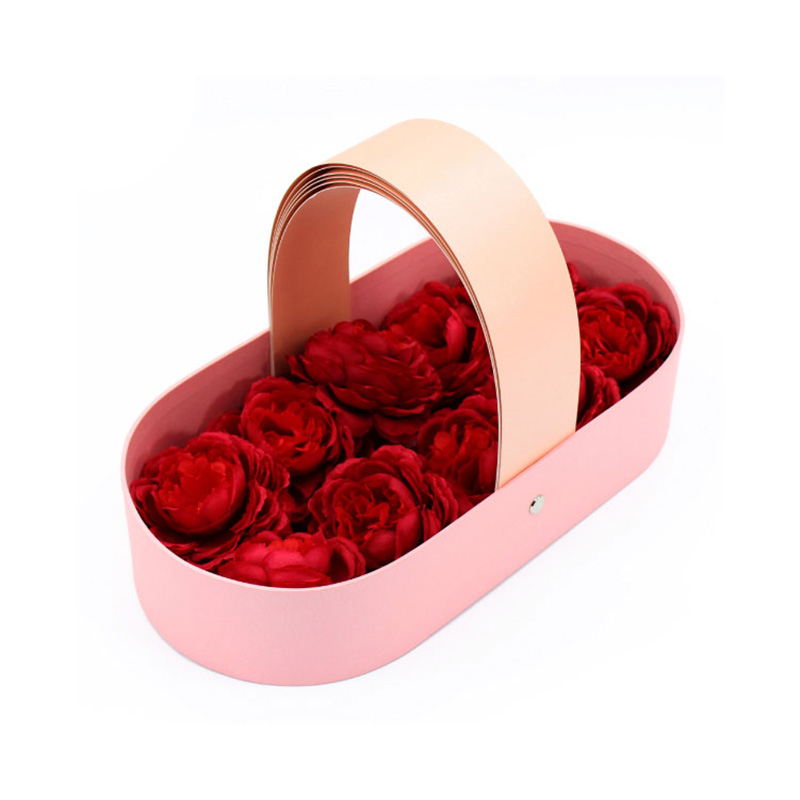 New High Quality Valentine's Day Basket Rose Flower Box