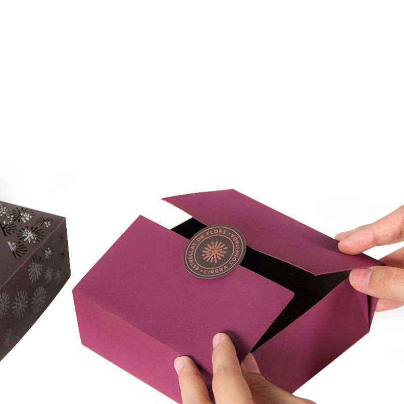 Small Personalised Belgian Chocolate Box Packaging Sleeves