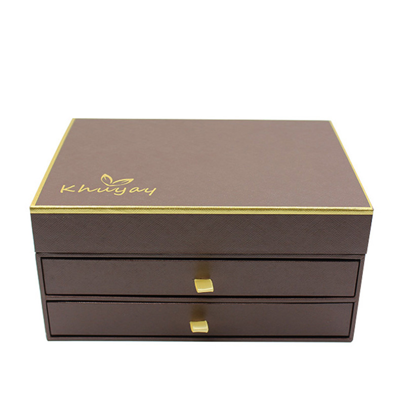 Factory Custom India Gift Packaging 2 Layer Chocolate Box