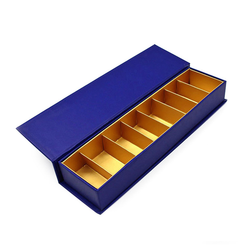 Accept Custom Paper Gift Rectangle Chocolate Divider Packaging Box