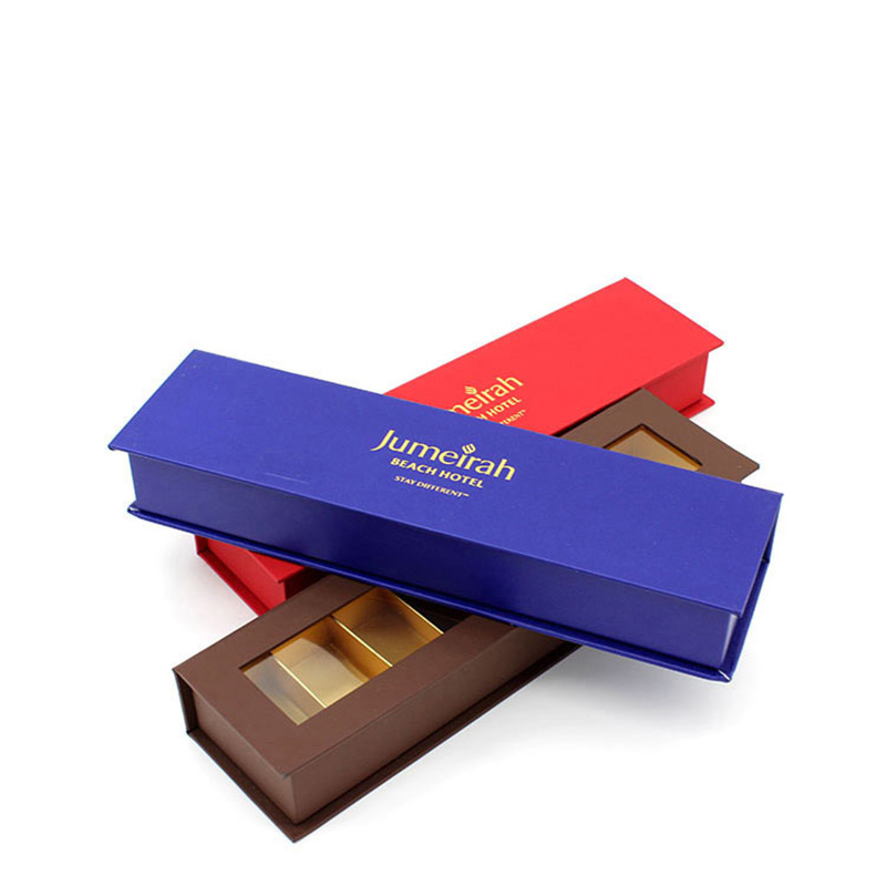 Accept Custom Paper Gift Rectangle Chocolate Divider Packaging Box
