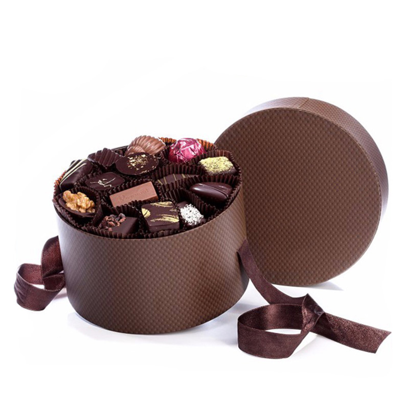 With Insert Mini Packaging Gift Chocolate Box With Die Cut