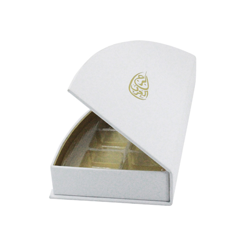 With Magnet Lining Paper Compartment Box Packaging For Chocolate