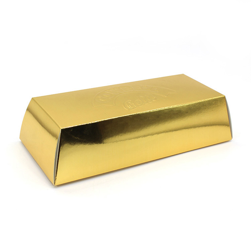 Cheap Gold Card Paper Special Chocolate Packaging Box