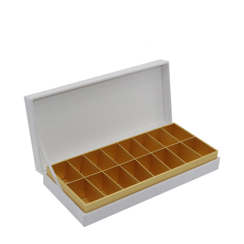 Luxury With Dividers Gift Chocolate Packaging Boxes