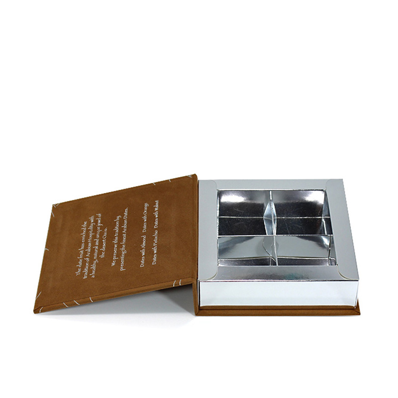 Brown Paper Gift Velvet Chocolate Cavity Packaging Boxes