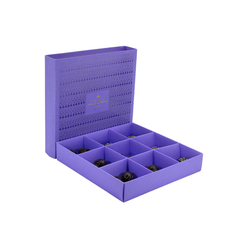 Dubai Square Drawer Gift With Dividers Chocolate Packing Box