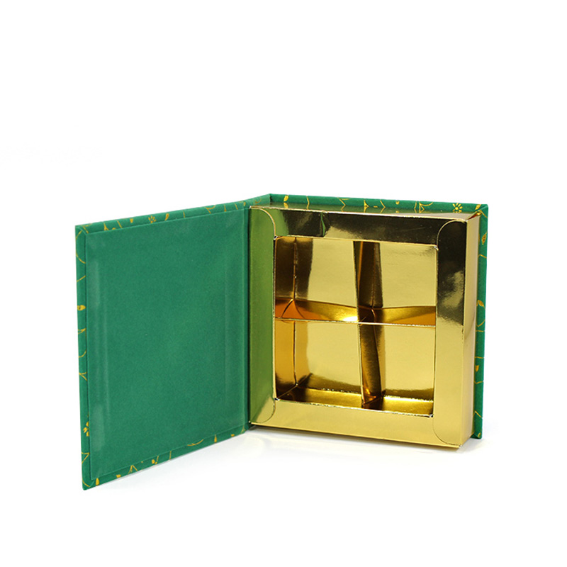 Wholesale Gift Gold Display Bonbons Chocolate Packaging Box
