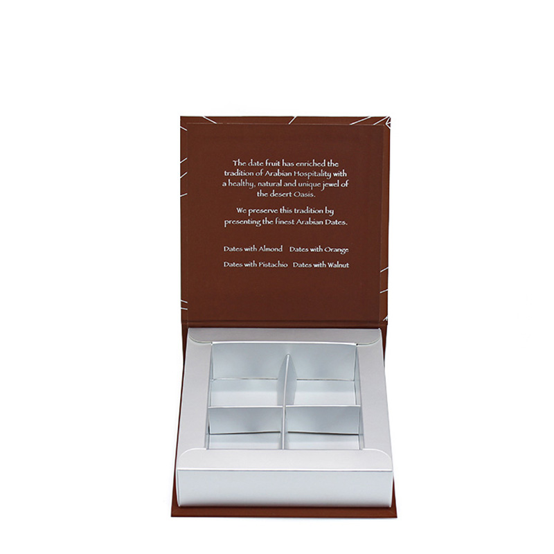 High Quality Empty Unique Chocolate Food Packaging Box