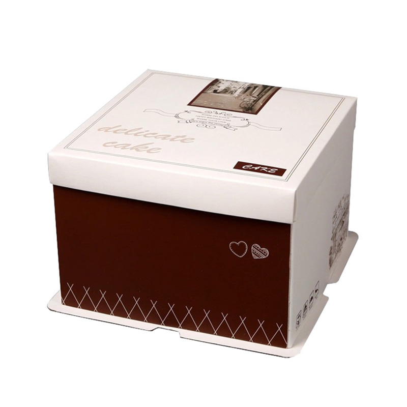 Luxury Transparent Birthday Storage Cake Box Packaging