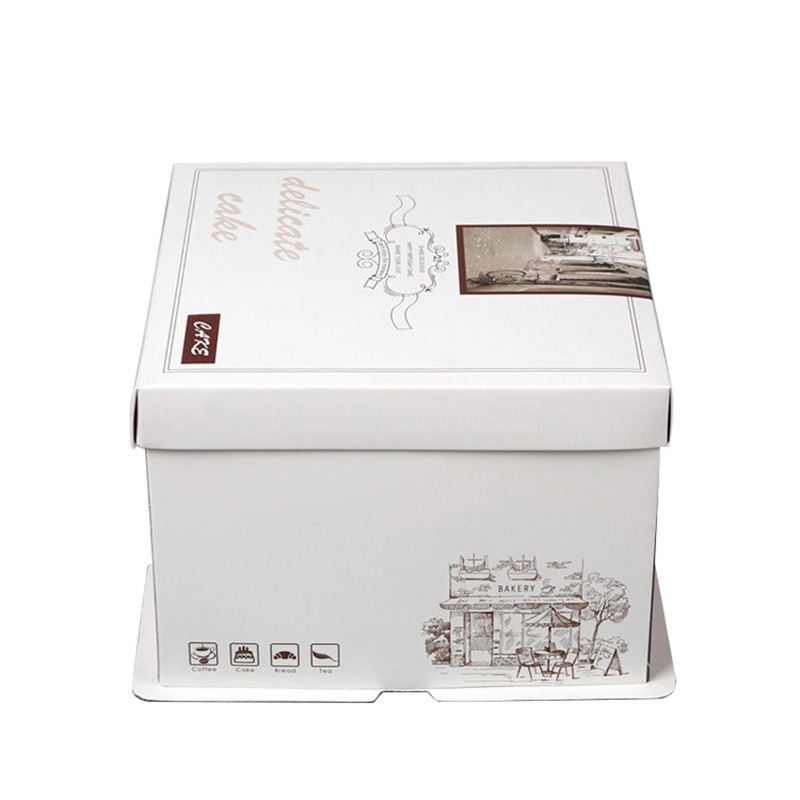 Luxury Transparent Birthday Storage Cake Box Packaging