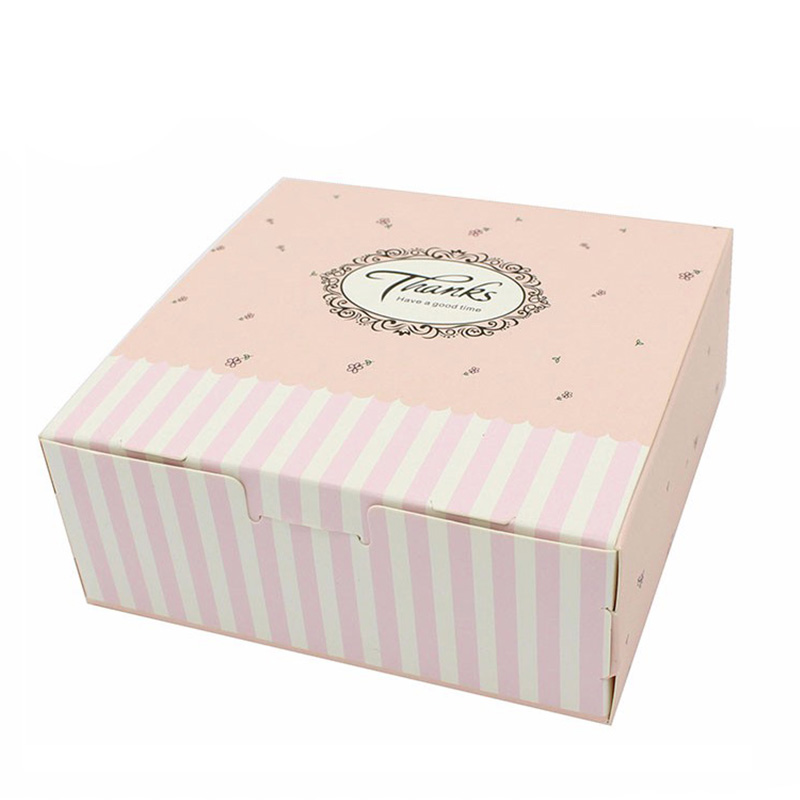 Custom 30 Cm Paper Gift Box For Cheese Cake Packaging