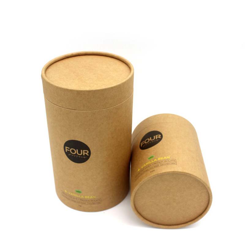 Chinese Supplier Cylinder Cardboard Paper Tea Packaging Box