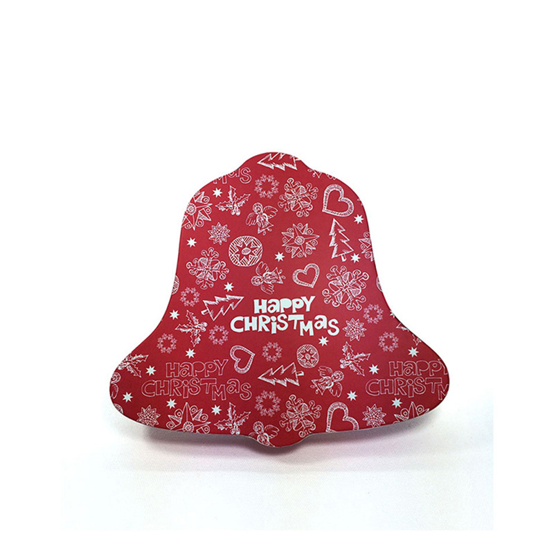 Cartoon Bell Shape Storage Favor Christmas Candy Box