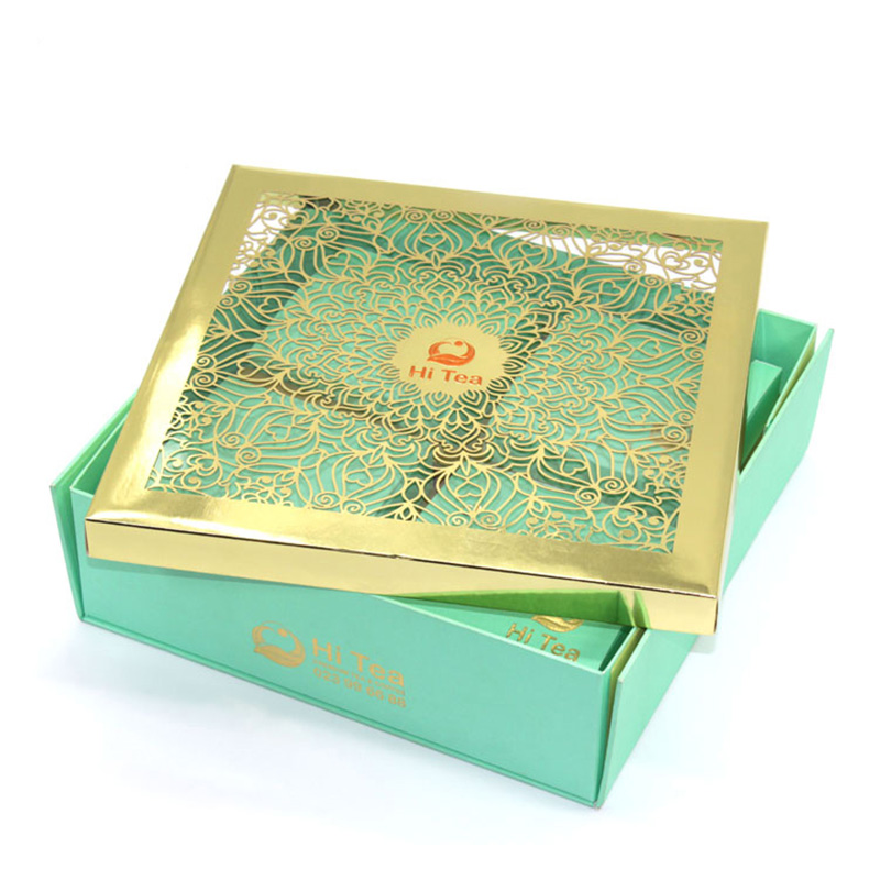 Chinese Custom Design Fancy Paper Storage Tea Gift Box