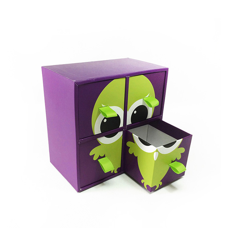 Custom Logo Cardboard Drawer Favour Candy Display Box